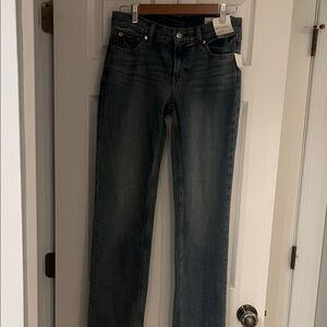 GAP Straight-Leg Women's Jeans -Blue NWT